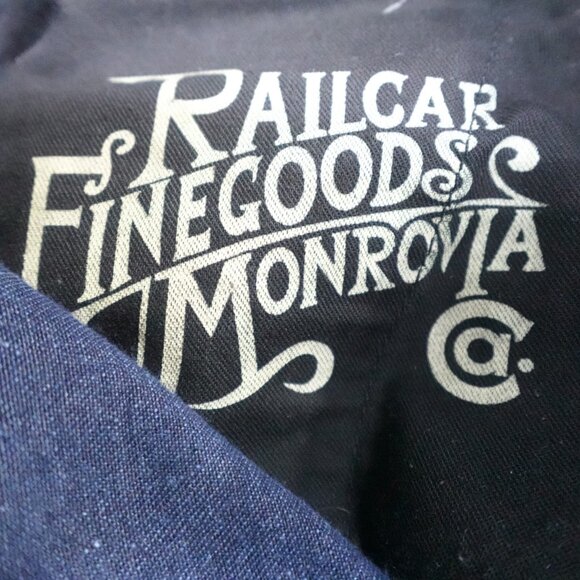 Railcar Jeans 32 x 33 Blue Raw White Line Selvedge Made in USA - Picture 11 of 13